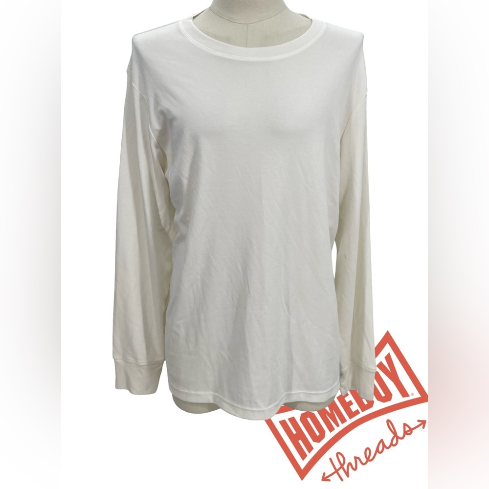 Theory Men’s White Long sleeve Shirt Size XL